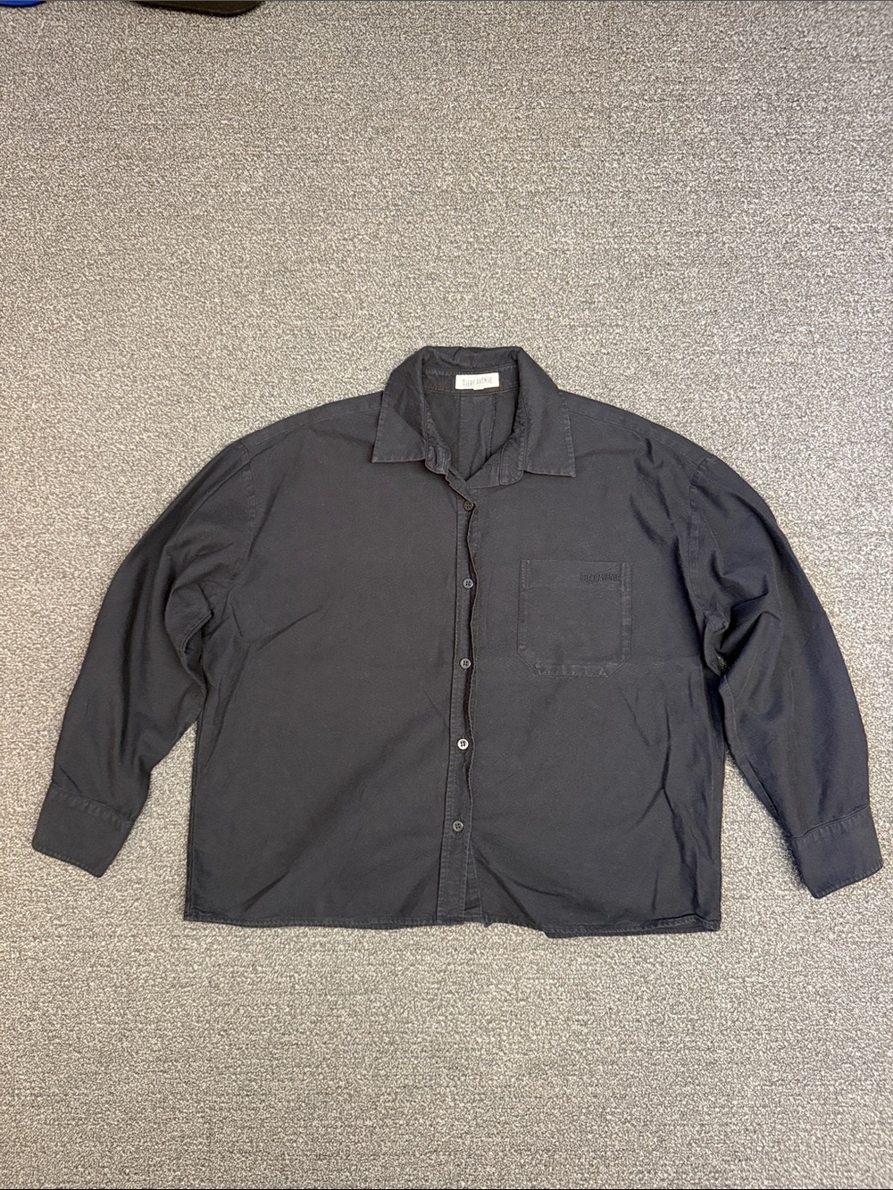 Djerf Avenue Breezy Shirt in Black